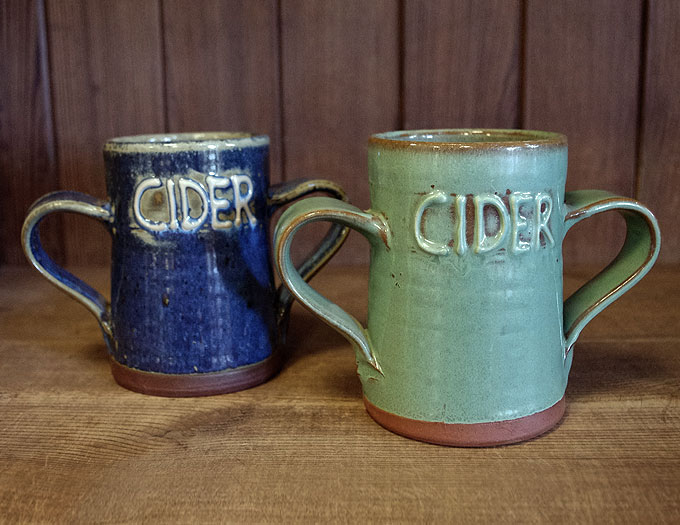 White Horse Pottery » Cider Mugs