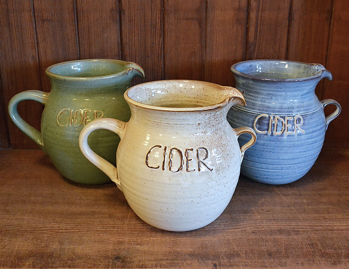 White Horse Pottery » Cider French Jug